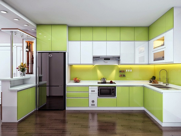 Tuổi thọ của tủ bếp acrylic